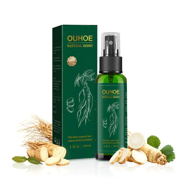 Spray Capilar OUHOE™ - Hace Crecer tu cabello en 14 días de manera 100% natural - Solo hoy 50% Descuento