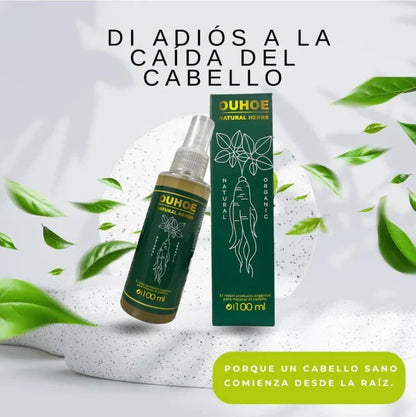 Spray Capilar OUHOE™ - Hace Crecer tu cabello en 14 días de manera 100% natural - Solo hoy 50% Descuento